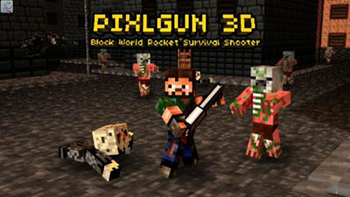 Full version of Android Shooter game apk Pixel Gun 3D (Minecraft style) for tablet and phone.