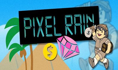 Full version of Android Arcade game apk Pixel Rain for tablet and phone.