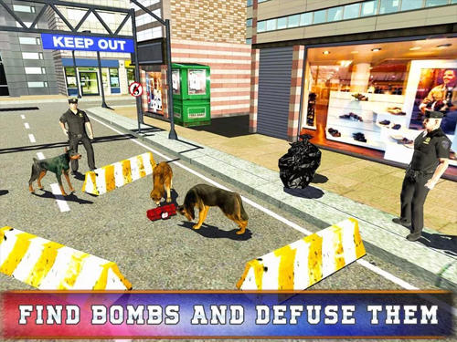 Full version of Android apk app Police dog training simulator for tablet and phone.