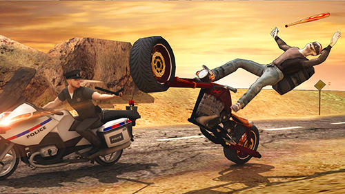 Full version of Android apk app Police vs thief: Moto attack for tablet and phone.