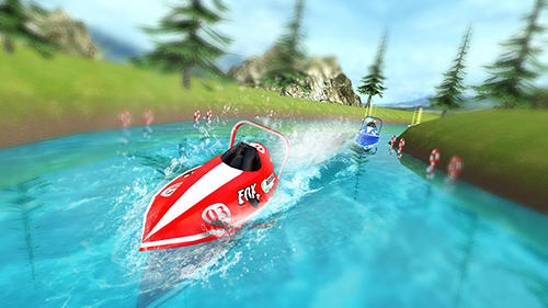 Full version of Android apk app Powerboat race 3D for tablet and phone.