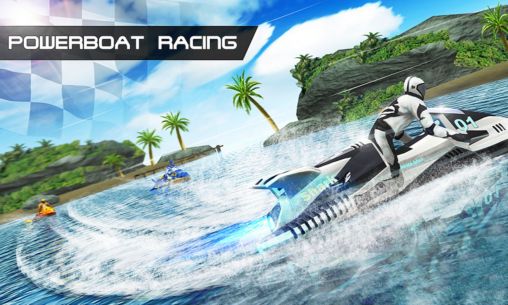 Download Powerboat racing Android free game.