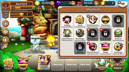 Full version of Android apk app Pucca wars for tablet and phone.