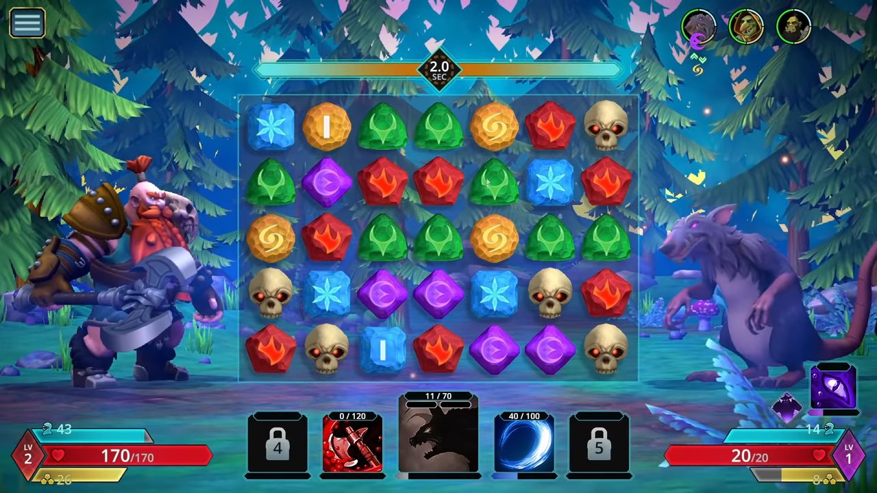 Full version of Android apk app Puzzle Quest 3 - Match 3 RPG for tablet and phone.