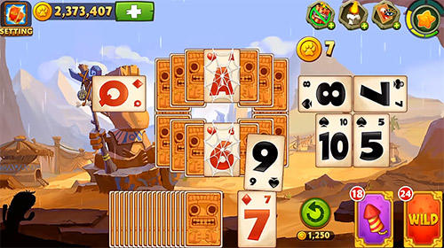 Full version of Android apk app Pyramid solitaire: Adventure. Card games for tablet and phone.