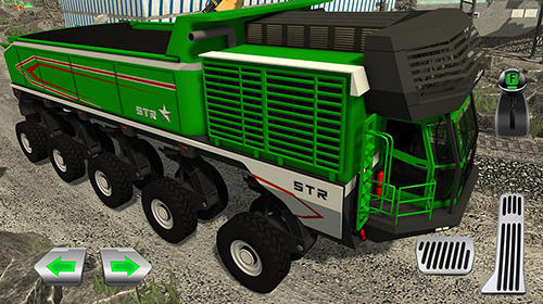 Full version of Android apk app Quarry driver 3: Giant trucks for tablet and phone.
