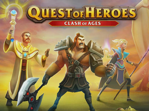 Full version of Android Strategy RPG game apk Quest of heroes: Clash of ages for tablet and phone.