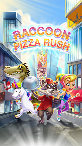 Download Raccoon pizza rush Android free game.