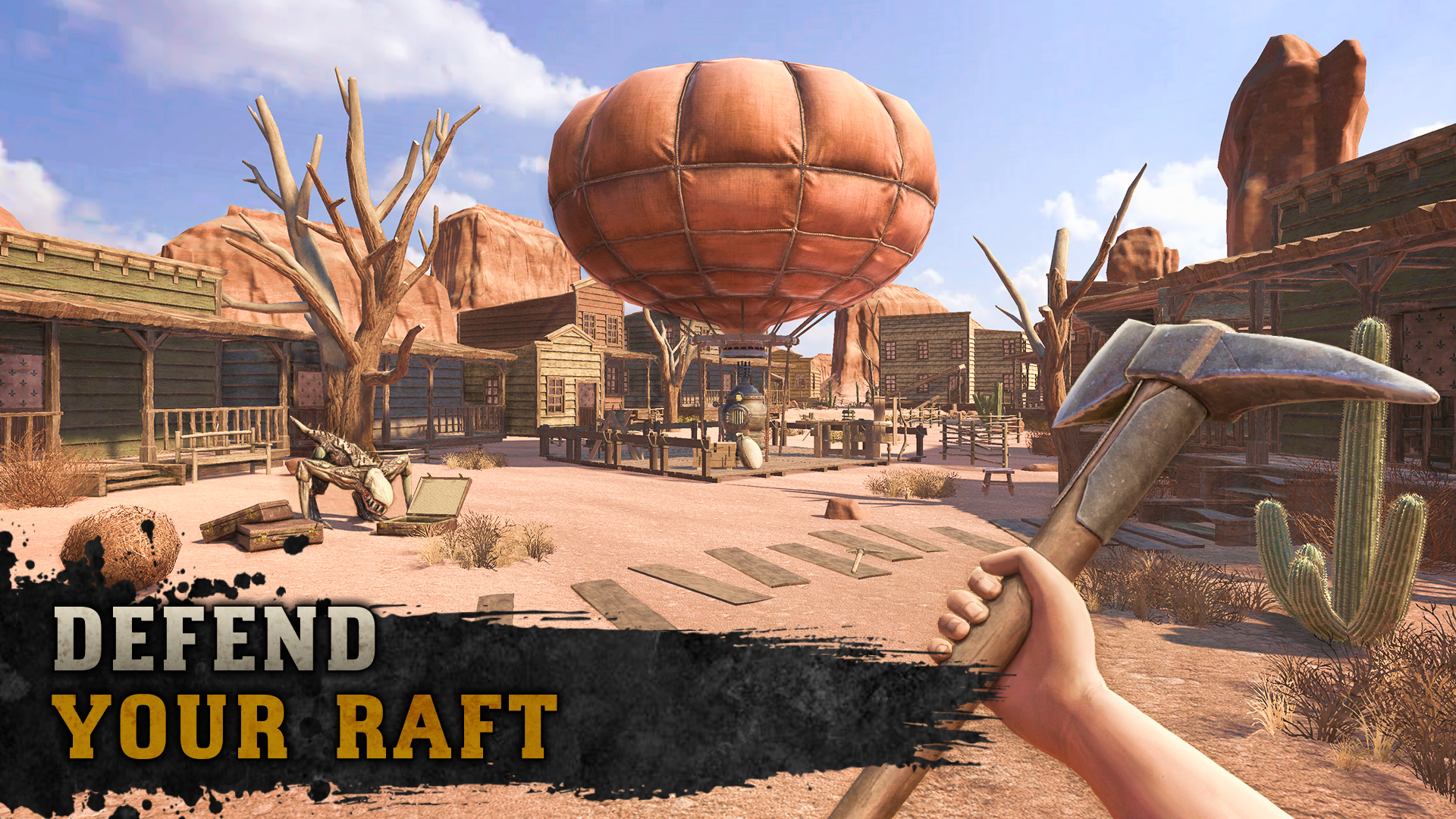 Full version of Android apk app Raft Survival: Desert Nomad - Simulator for tablet and phone.