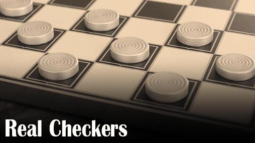 Download Real checkers Android free game.