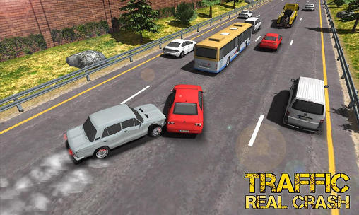Full version of Android 3D game apk Real racer crash traffic 3D for tablet and phone.