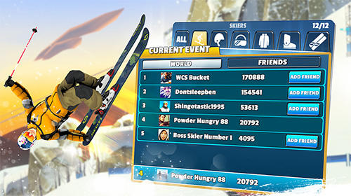 Full version of Android apk app Red Bull free skiing for tablet and phone.