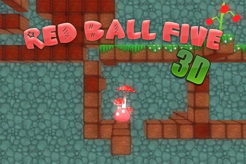 Download Red ball five 3D Android free game.