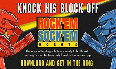 Full version of Android 2.3.5 apk Rock 'em Sock 'em Robots for tablet and phone.