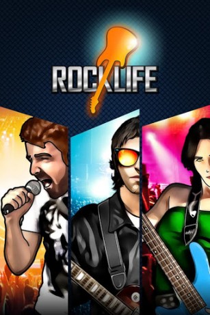 Download Rock life: Be a guitar hero Android free game.