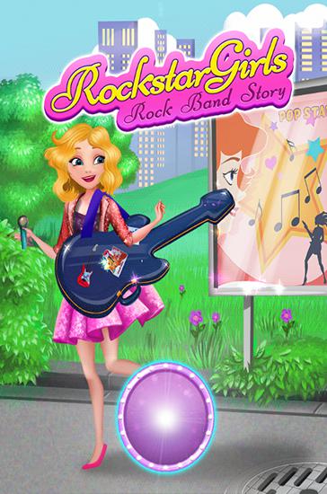 Full version of Android For girls game apk Rockstar girls: Rock band story for tablet and phone.