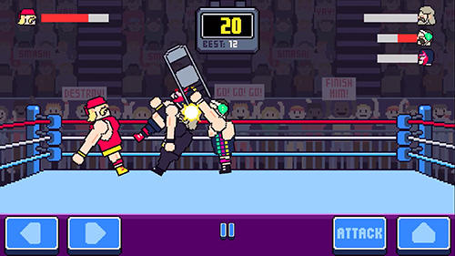 Full version of Android apk app Rowdy wrestling for tablet and phone.