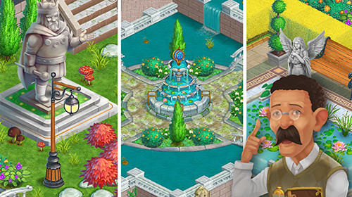 Full version of Android apk app Royal garden tales: Match 3 castle decoration for tablet and phone.