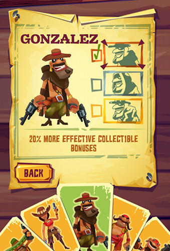 Full version of Android apk app Run and gun: Banditos for tablet and phone.