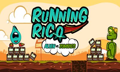 Full version of Android Arcade game apk Running Rico Alien vs Zombies for tablet and phone.