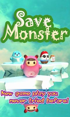 Full version of Android Arcade game apk Save Monster for tablet and phone.