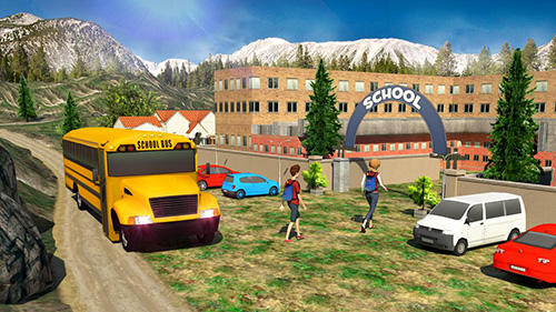 Full version of Android apk app School bus: Up hill driving for tablet and phone.