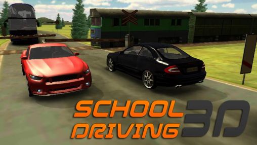Download School driving 3D Android free game.