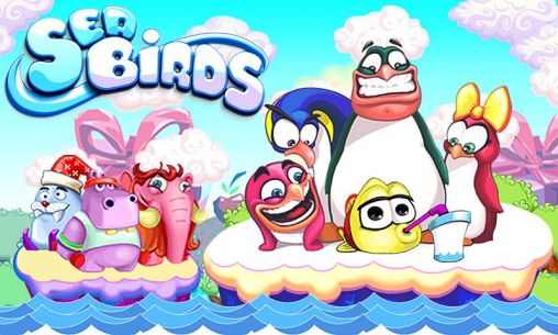 Download Sea birds. Happy penguins Android free game.