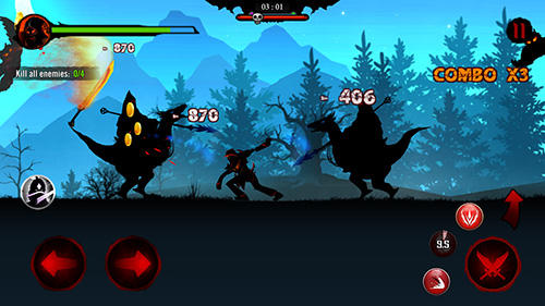 Full version of Android apk app Shadow stickman: Dark rising. Ninja warriors for tablet and phone.
