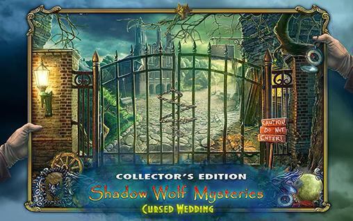 Full version of Android First-person adventure game apk Shadow wolf mysteries 3: Cursed wedding. Collector's edition for tablet and phone.