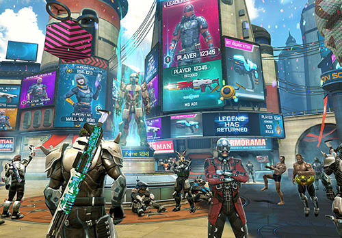 Full version of Android apk app Shadowgun legends for tablet and phone.