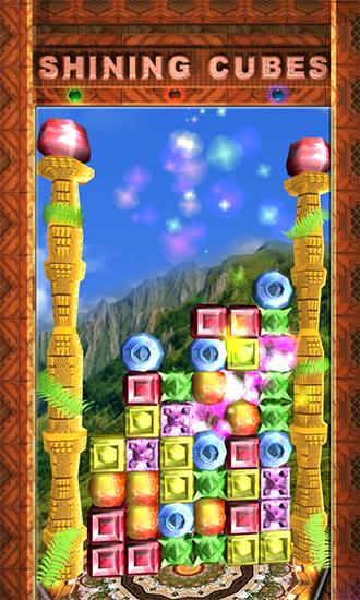 Download Shining cubes Android free game.