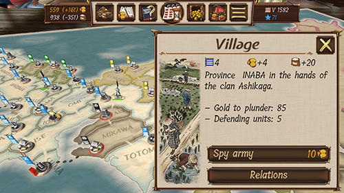 Full version of Android apk app Shogun's empire: Hex commander for tablet and phone.