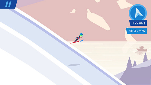 Full version of Android apk app Ski jump challenge for tablet and phone.