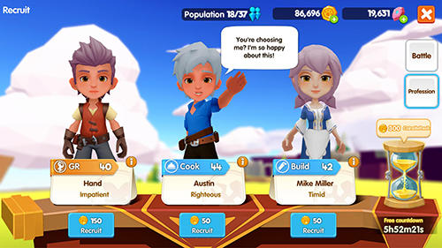 Full version of Android apk app Sky island saga for tablet and phone.