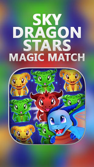 Full version of Android Match 3 game apk Sky dragon stars: Magic match for tablet and phone.
