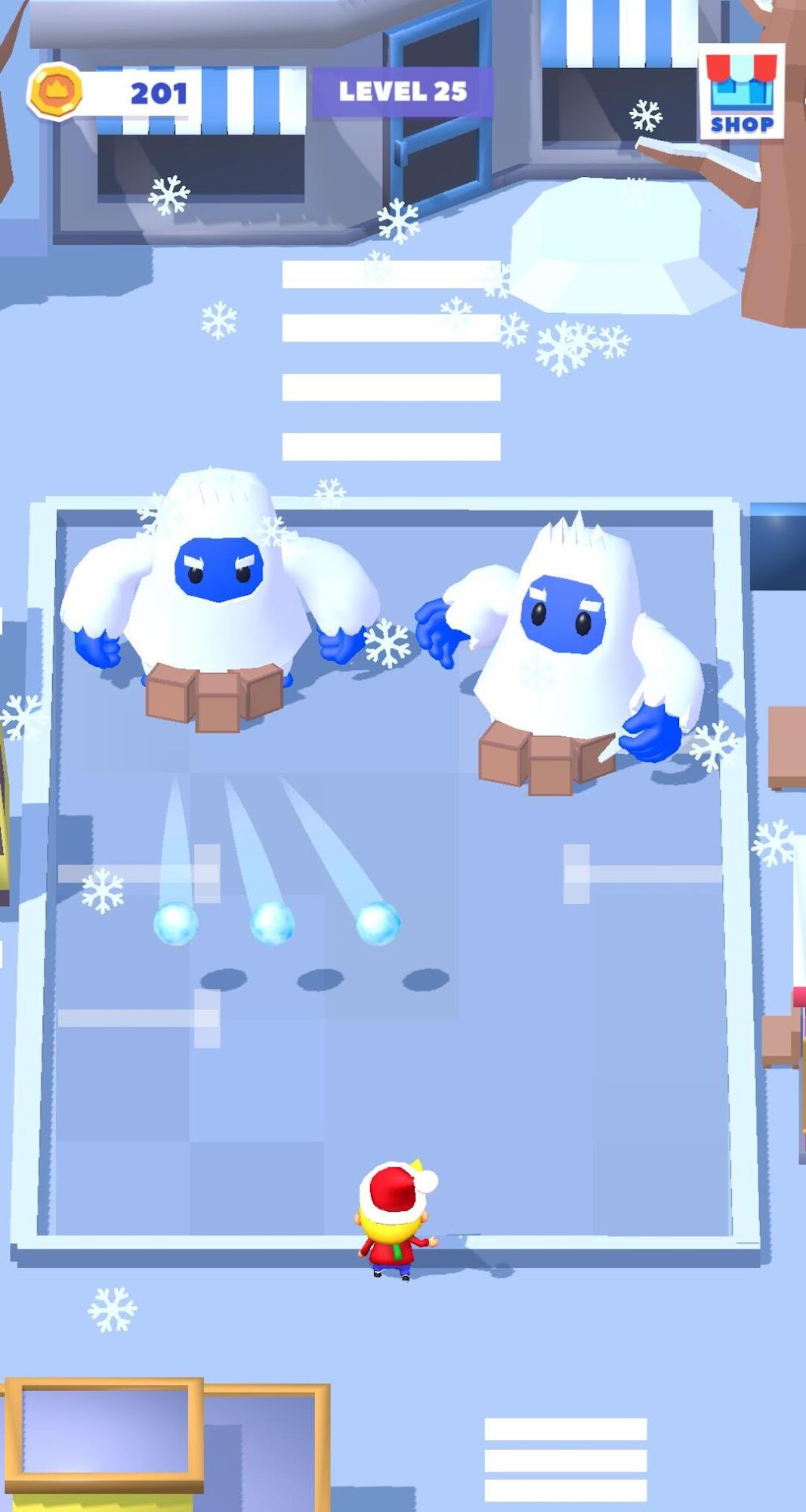 Full version of Android apk app Snowball Battle for tablet and phone.