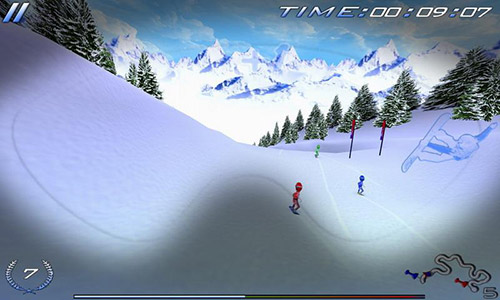 Full version of Android apk app Snowboard racing ultimate for tablet and phone.