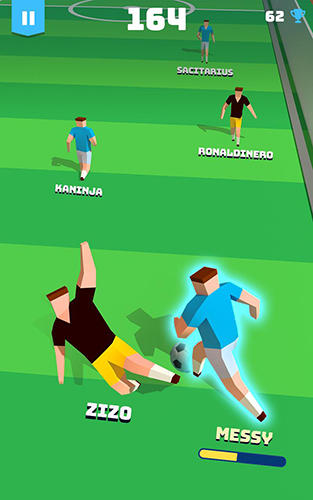 Full version of Android apk app Soccer hero: Endless football run for tablet and phone.