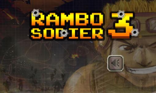 Full version of Android Pixel art game apk Soldiers Rambo 3: Sky mission for tablet and phone.