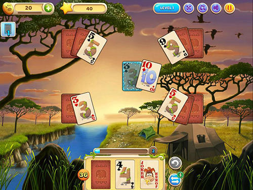 Full version of Android apk app Solitaire safari for tablet and phone.