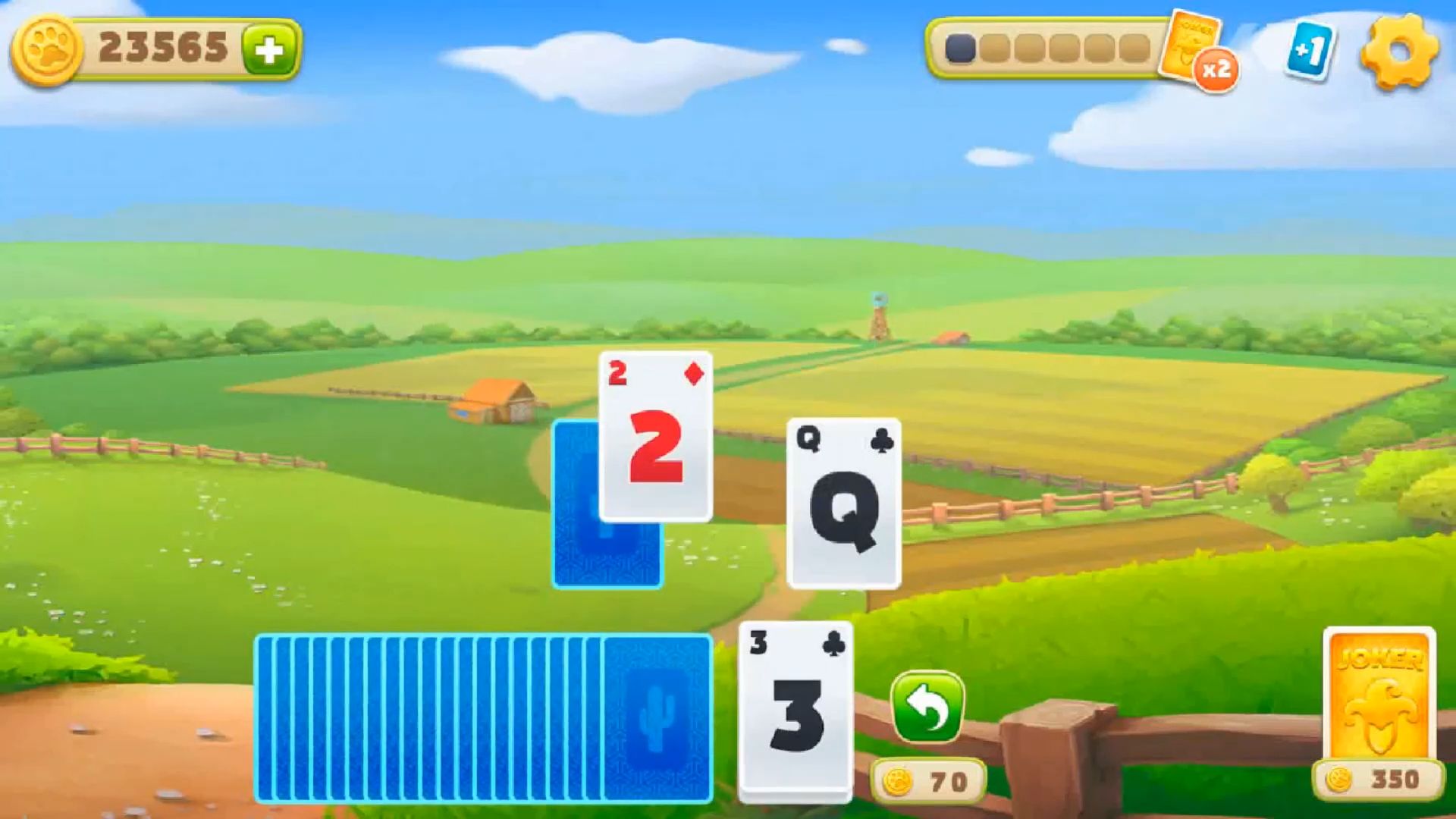 Full version of Android apk app Solitaire: Texas Village for tablet and phone.