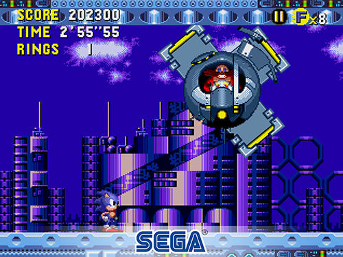 Full version of Android apk app Sonic the hedgehog: CD classic for tablet and phone.