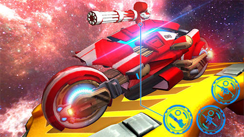 Full version of Android apk app Space bike galaxy race for tablet and phone.