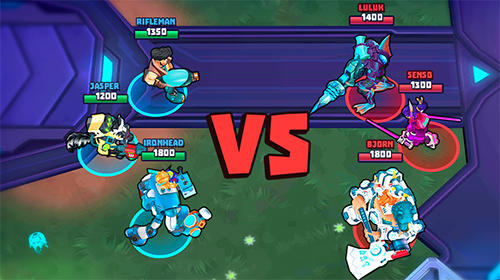 Full version of Android apk app Space Brawls: 3v3 battle arena for tablet and phone.