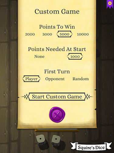 Full version of Android apk app Squire's dice for tablet and phone.