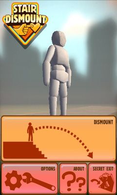 Full version of Android Simulation game apk Stair Dismount for tablet and phone.