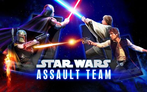 Full version of Android Online game apk Star wars: Assault team for tablet and phone.
