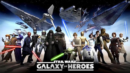 Full version of Android 4.1 apk Star wars: Galaxy of heroes for tablet and phone.