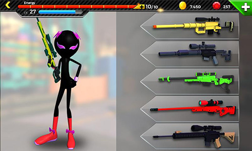 Full version of Android apk app Stickman battle: Online shooter 3D for tablet and phone.